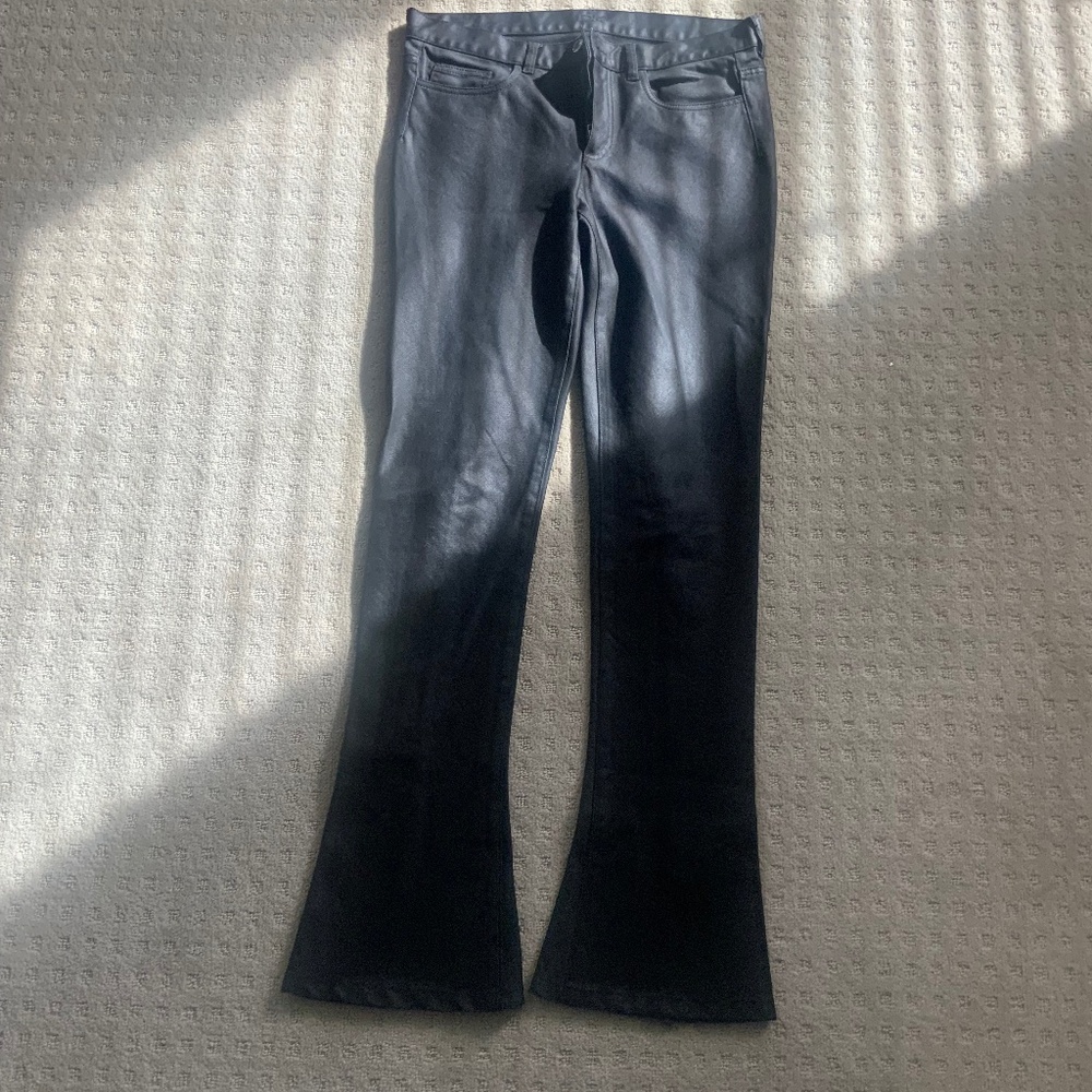 Donna Karan Coated Denim